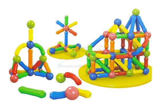 MAGNETIC Intelligent Magnetic Construction Set For Kids Brain Development (36 PCs)