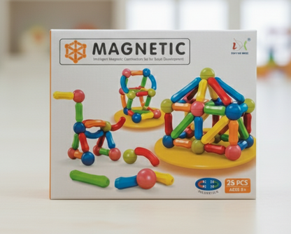 MAGNETIC Intelligent Magnetic Construction Set For Kids Brain Development