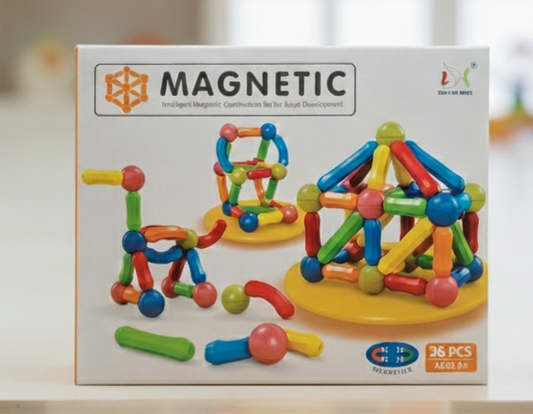 MAGNETIC Intelligent Magnetic Construction Set For Kids Brain Development