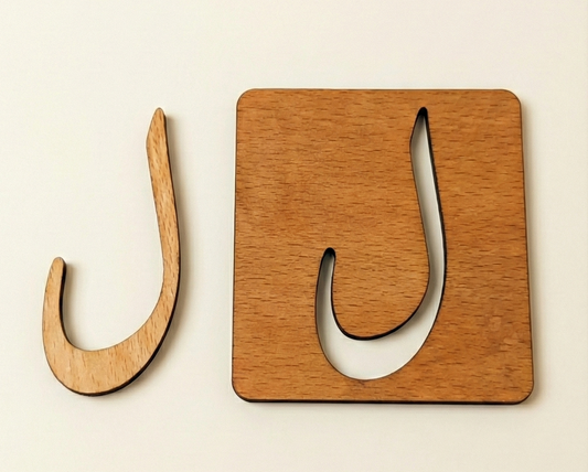 Premium Urdu Alphabet Stencils Set